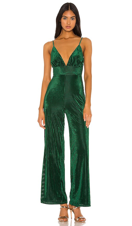 Privacy Please Freya Jumpsuit in Emerald Green | REVOLVE