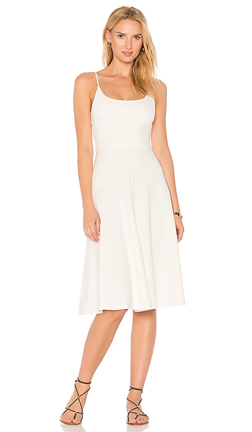 revolve white midi dress