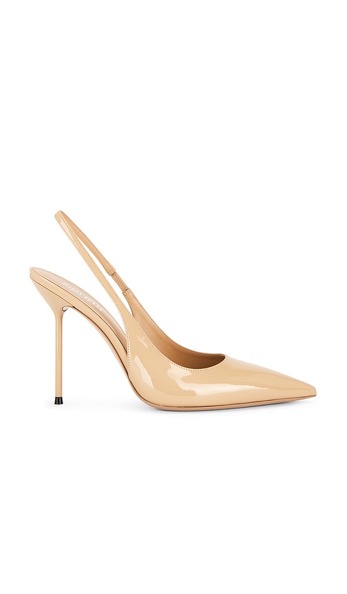 Paris Texas Lidia Slingback Heel in Honey