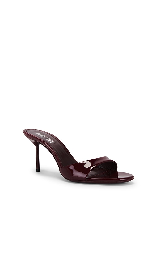 Shop Paris Texas Lidia Mule 70 In Rouge Noir