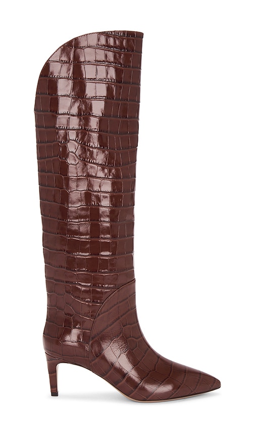 Shop Paris Texas Gaia Boot 60 In Cioccolato