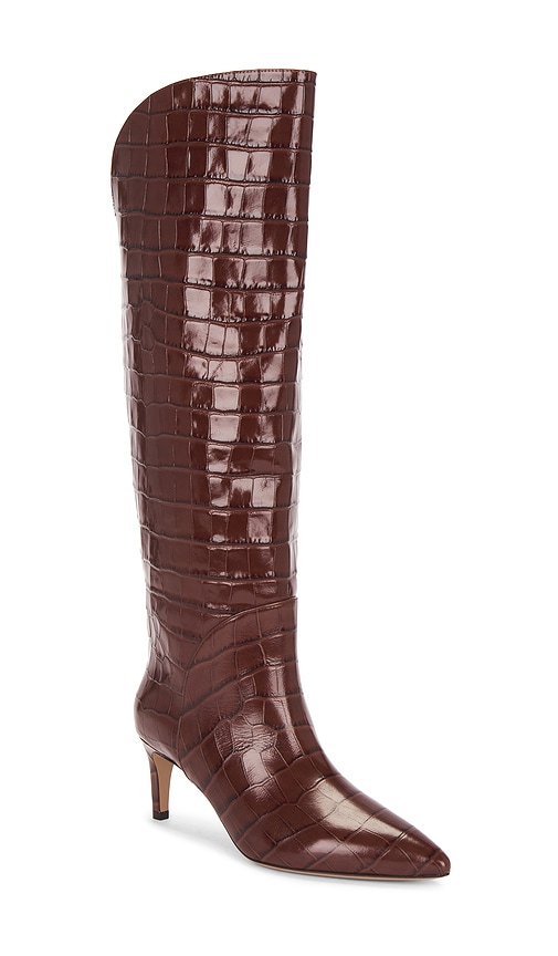 Shop Paris Texas Gaia Boot 60 In Cioccolato