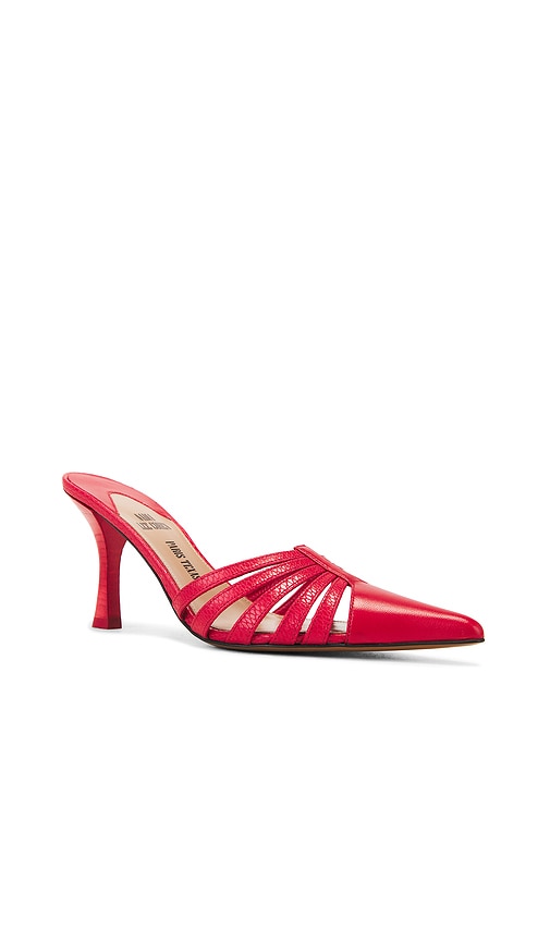 Paris Texas Nadia Sabot Sandals In 레드