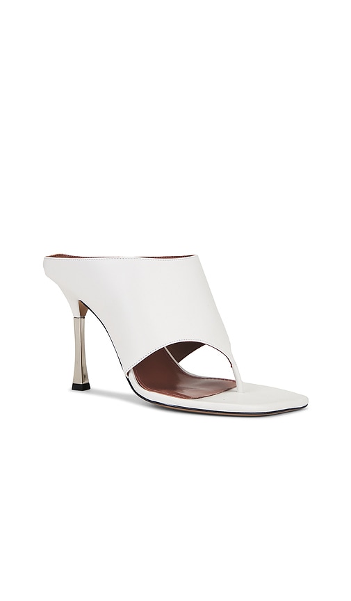 Paris Texas Lorena Thong 100 Mule In White
