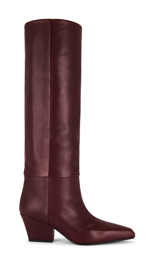 Jane Boot 60 in Burgundy. - size 39 (also in 36, 37, 38, 40)