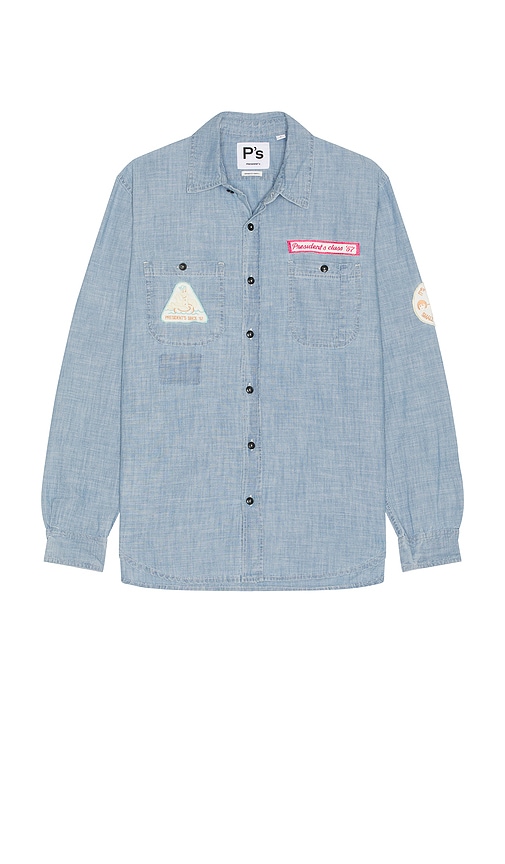 Kansas Shirt in Blue. - size L (also in M, S, XL/1X) - President's - Modalova