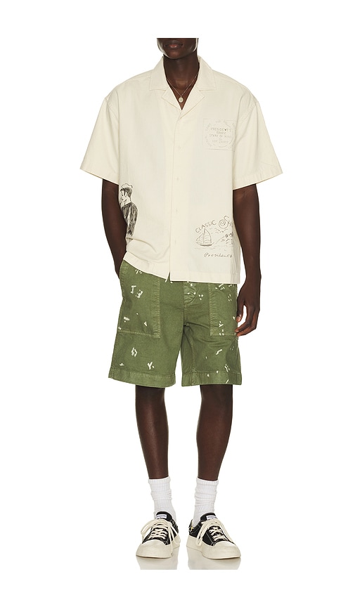  President's Hemd Reef In Cream. Größe S. Also In M, Xl/1x. 