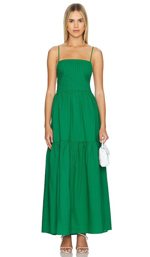 Shop Posse Alexis Dress In Green