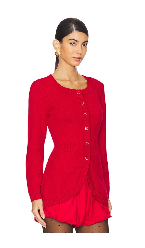 Posse Sabrina Cardigan Ruby In Ruby