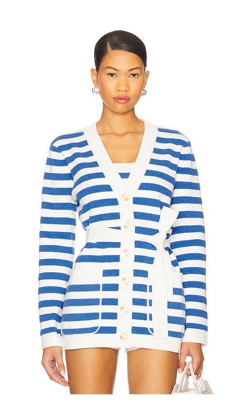Ari Cardigan in Blue. - size L (also in S, XL) - Posse - Modalova