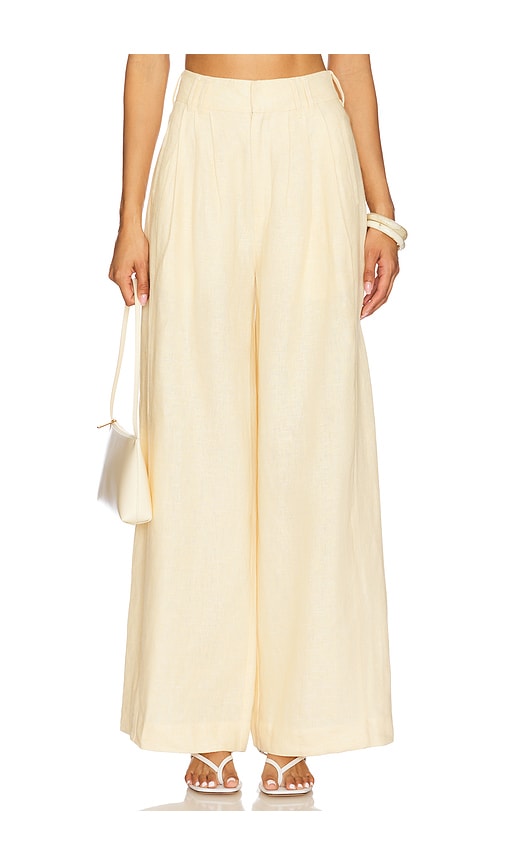 Parker Trouser in Lemon. - size XS (also in L, M, S)
