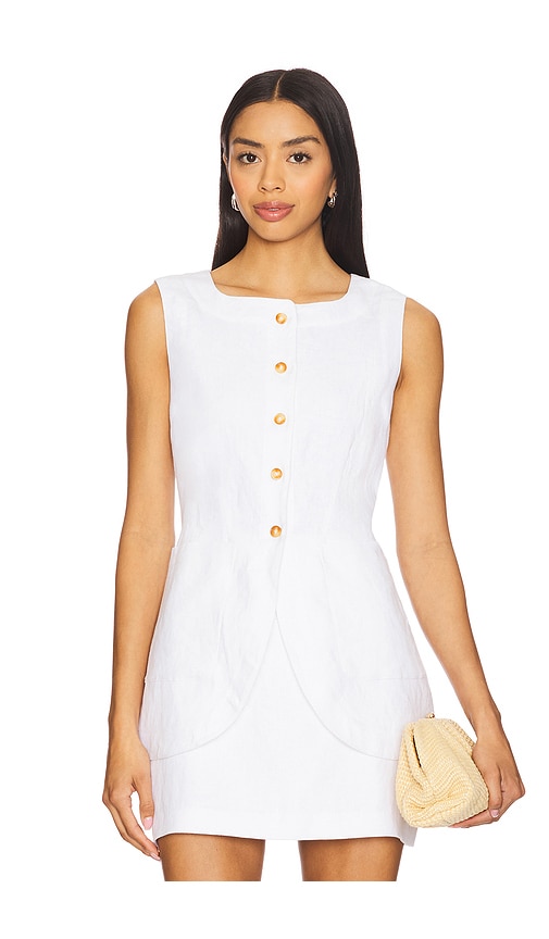 Posse Emma Vest In White