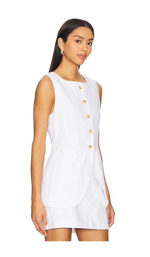 Posse Emma Vest In White