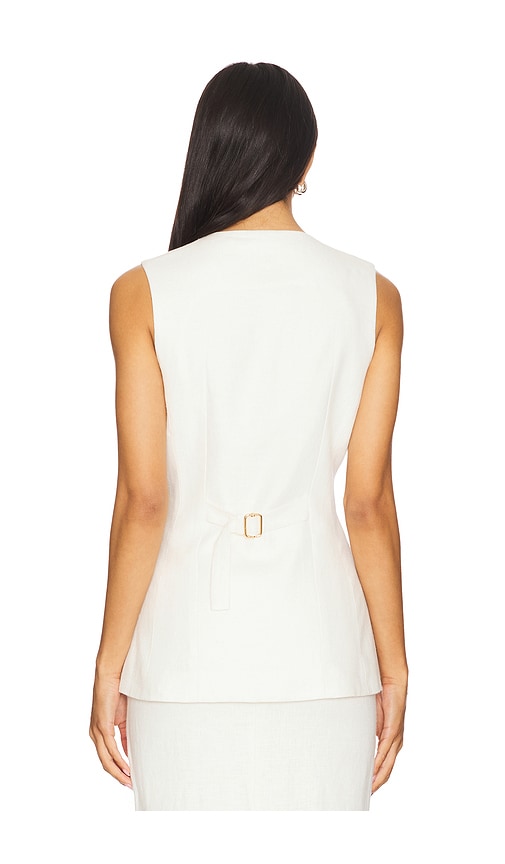  Posse Matilda Gilet In Ivory. Size S. Also In M, L. 