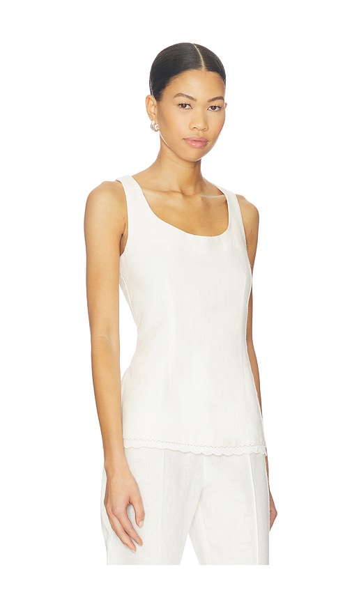 Posse Effi Top In White