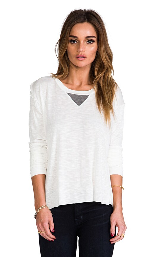 Seamed Back T