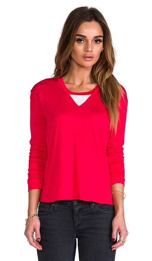 Seamed Back T