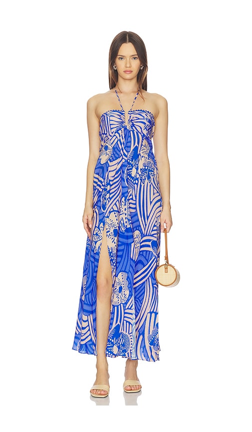 Poupette St Barth Carla Long Dress In Multi