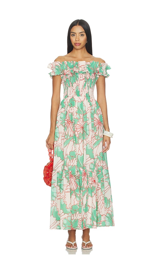 Poupette St Barth Suzanne Long Dress