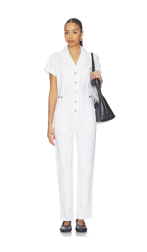 Pistola Grover Short Sleeve Field Suit In White