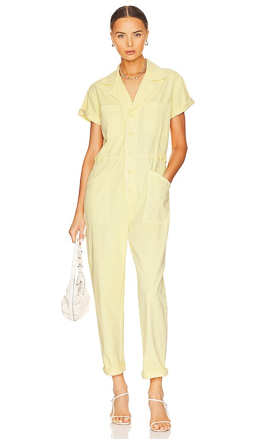 PISTOLA Grover Jumpsuit in Pineapple
