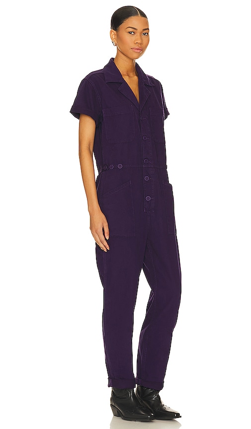 Shop Pistola Grover Field Suit In Lila Purple