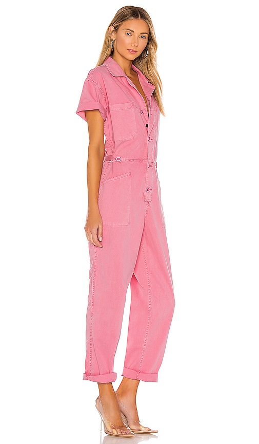 Shop Pistola Grover Jumpsuit In Pink