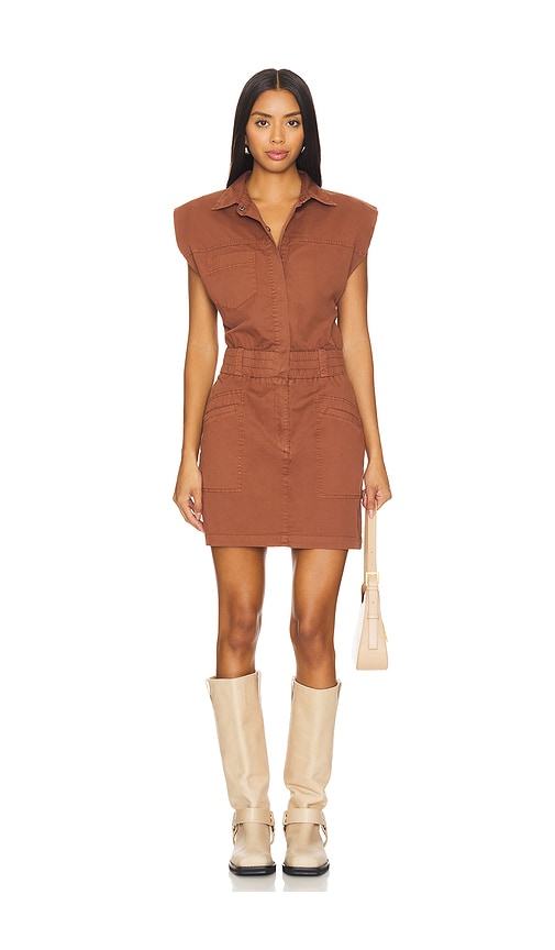 Shop Pistola Rosie Dress In Praline