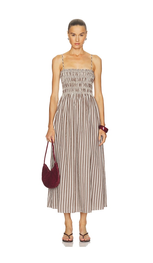 PISTOLA Bianca Shirred Dress