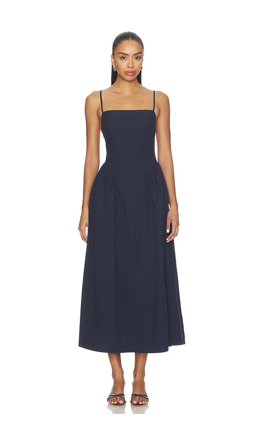 PISTOLA Sadee Open Back Dress in Navy. - size L (also in M)