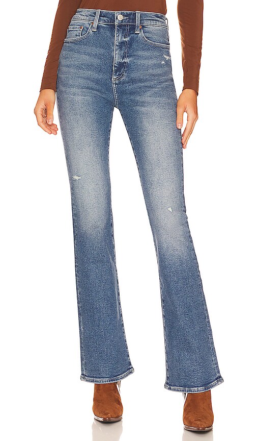 PISTOLA Dana High Rise Boot Pant in Chelsea Distressed