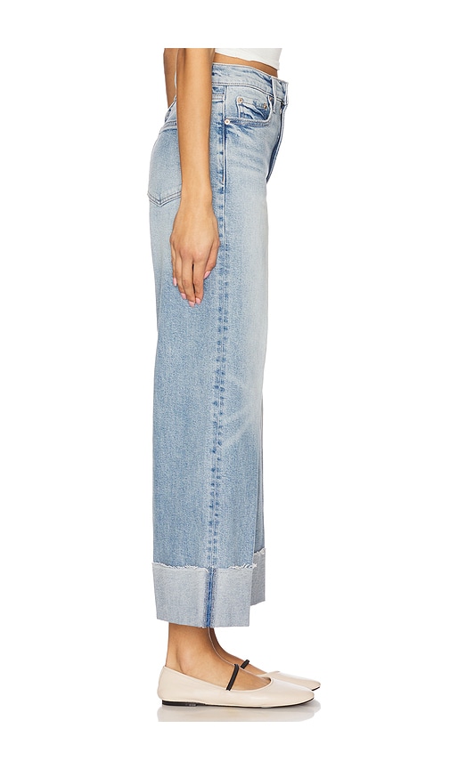  Pistola Cropped-hose Mit Weitem Bein Lana In Blue. Größe 24. Also In 27, 28, 30. 