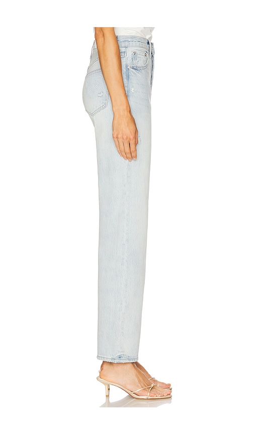 Pistola Cassie High Rise Crop Straight In Blue