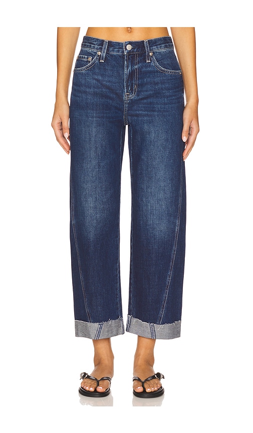 PISTOLA Kacey Mid Rise Cuffed Boyfriend Jeans