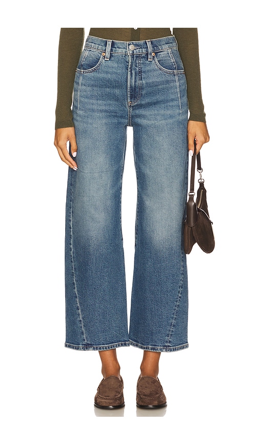 Pistola Kyra High Rise Bowed Ankle Jeans In Blue