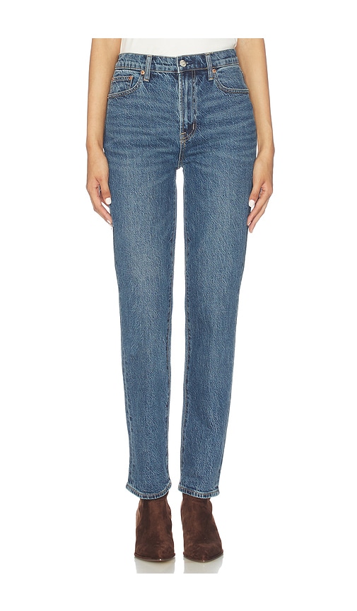 Pistola Bri High Rise Slim Straight Jeans In Blue