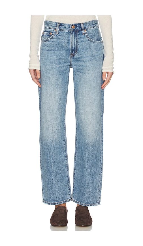 PISTOLA Lexi Mid Rise Bowed Straight Jeans