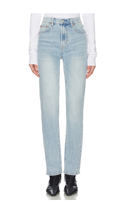 PISTOLA Bri High Rise Slim Straight Jeans