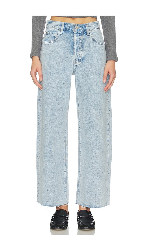 PISTOLA Tate Crop High Rise Wide Jeans