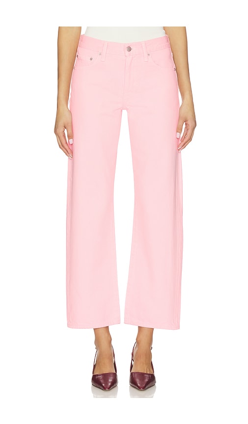 PISTOLA Lexi Mid Rise Bowed Straight Jeans | Thumbnail 3