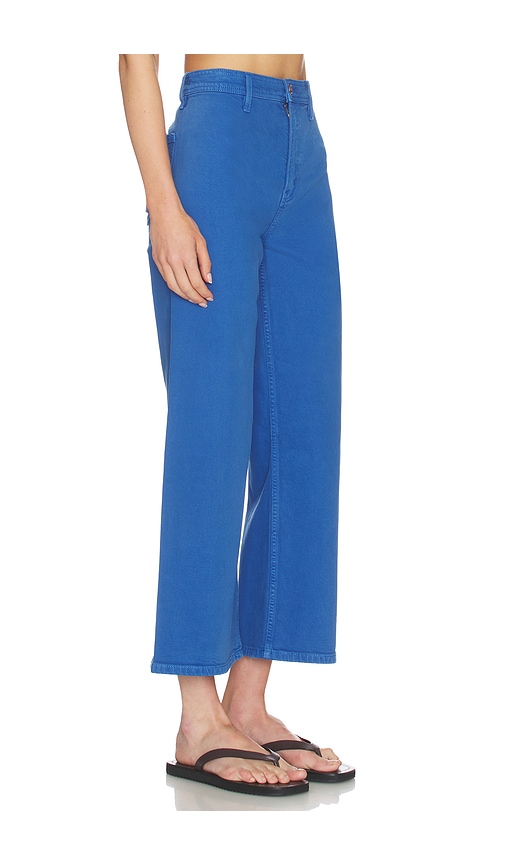  Pistola Penny Crop High Rise Wide Leg Jeans In Blue. Taglia 23. Also In 25, 26, 27, 28, 29, 31, 32, 33. 