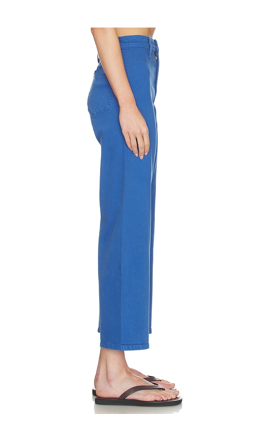  Pistola Penny Crop High Rise Wide Leg Jeans In Blue. Taglia 23. Also In 25, 26, 27, 28, 29, 31, 32, 33. 