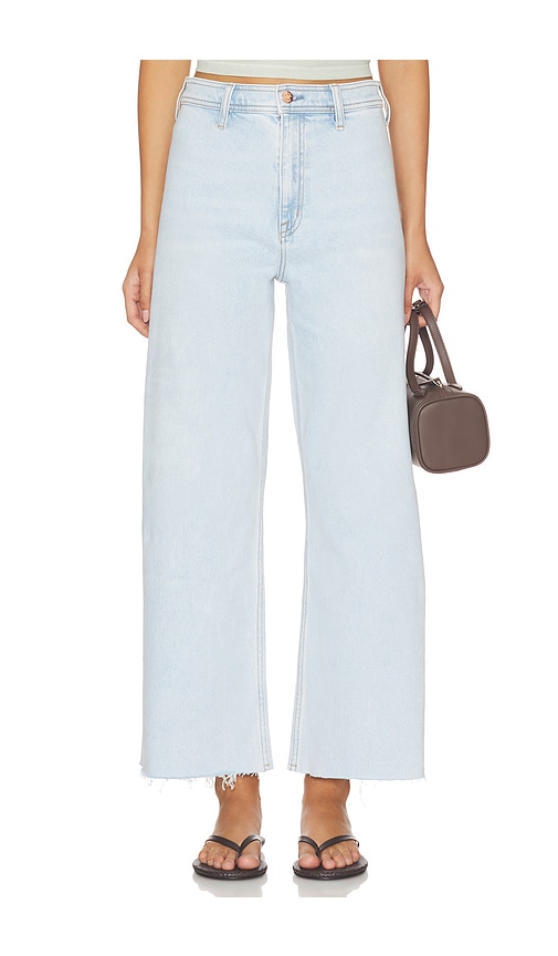 PISTOLA Penny Crop High Rise Wide Leg Jeans | Thumbnail 3