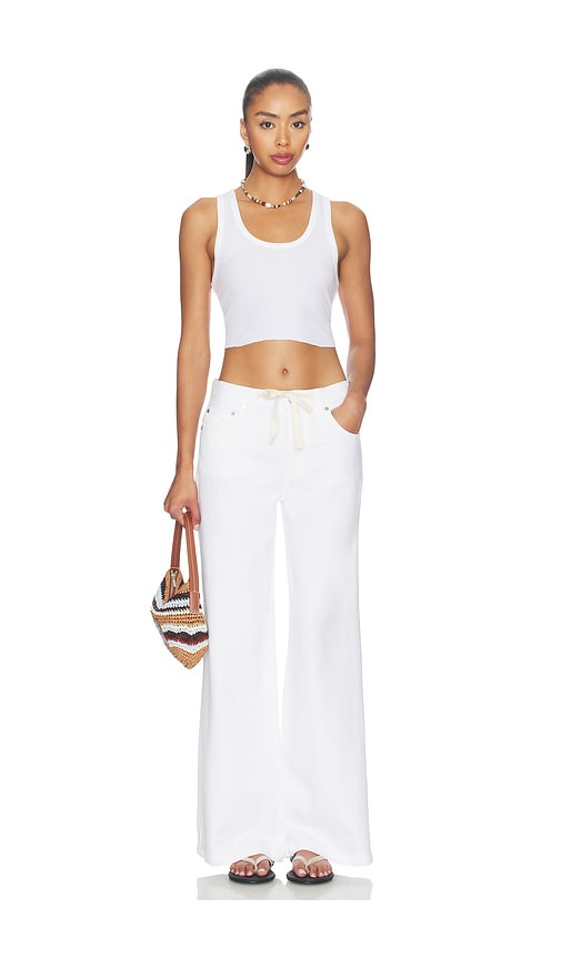 PISTOLA Jadyn Low Slung Palazzo Jeans With Drawcord | Thumbnail 5