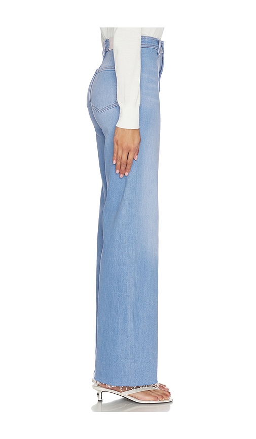  Pistola Penny High Rise Wide Leg Jeans In Blue. Size 23. Also In 24, 25, 26, 27, 28, 29, 30, 31, 32, 33. 