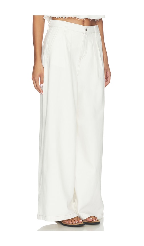 PISTOLA Delphine Pleated Wide Leg Jeans | Thumbnail 2