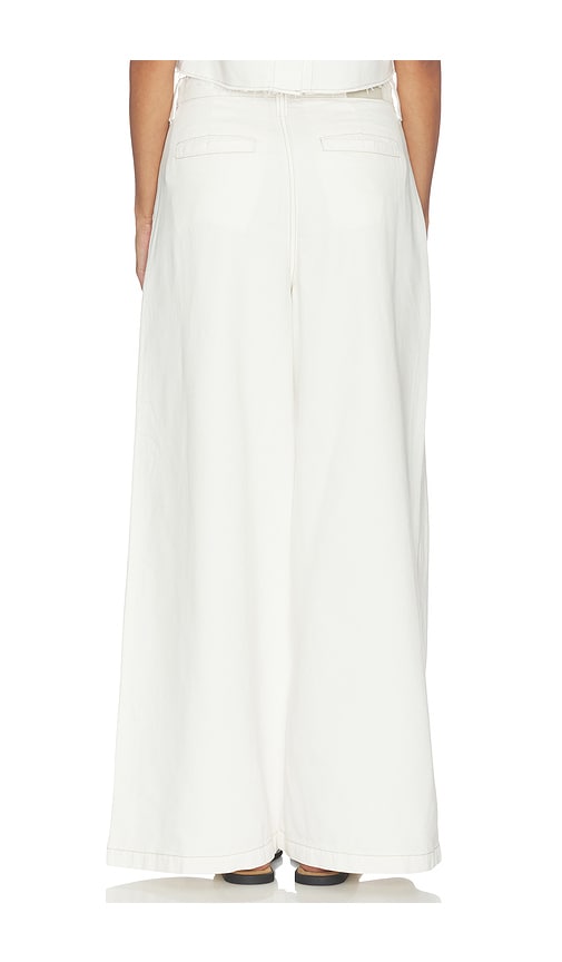 PISTOLA Delphine Pleated Wide Leg Jeans | Thumbnail 4