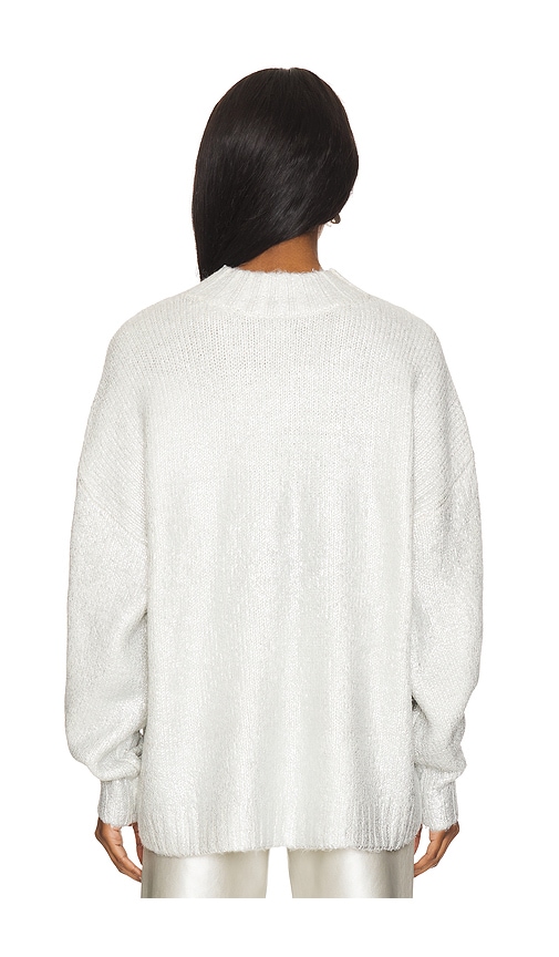  Pistola Pullover & Sweatshirts Carlen In Metallic Silver. Größe M. Also In L, Xl. 