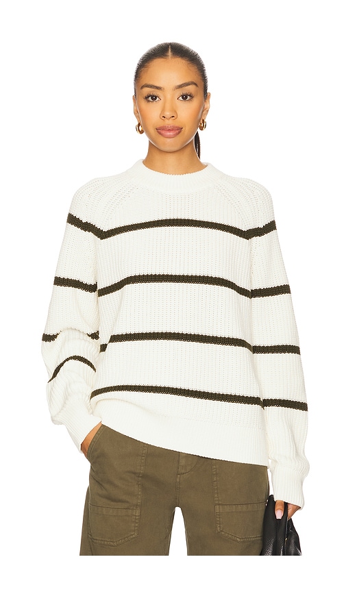 Edie Raglan Crewneck in White. - size L (also in M, S, XL, XS) - PISTOLA - Modalova