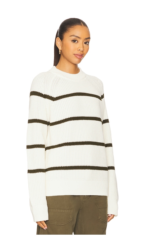Pistola Edie Raglan Crewneck Sweater In Multi
